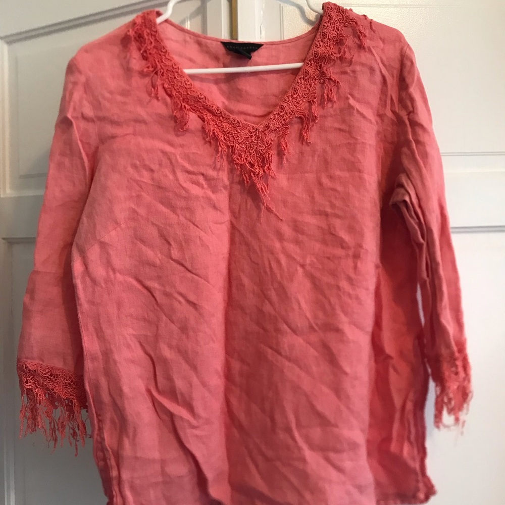 100% linen shirt